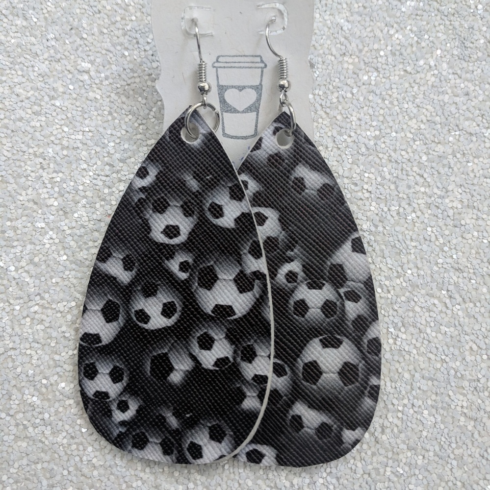 Soccer Earrings